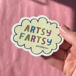 Aviate Press Artsy Fartsy Sticker