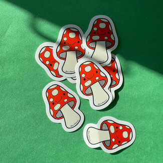 Aviate Press Aviate Press Sticker Mushroom