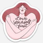 Aviate Press Aviate Press Sticker Self Love