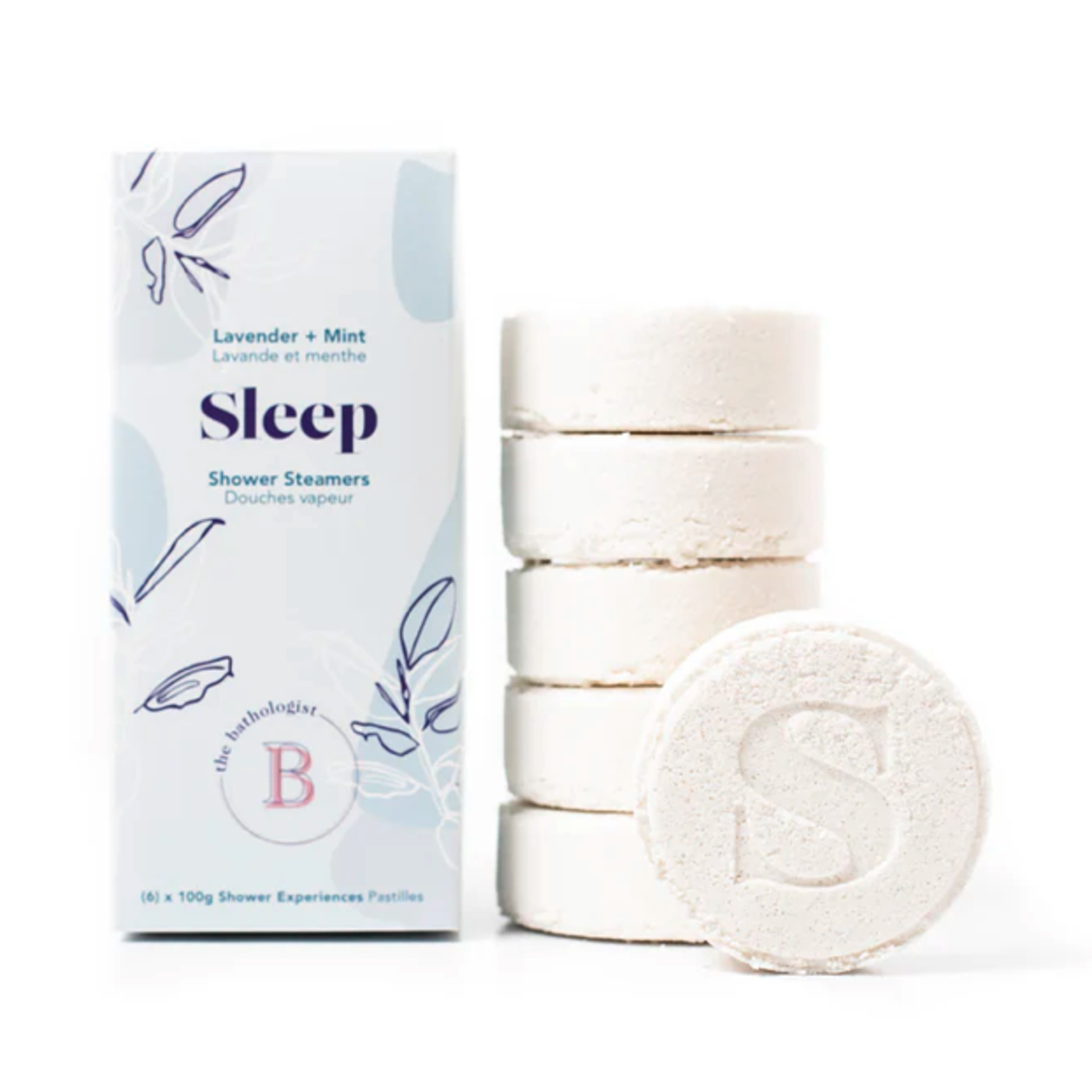 Bathologist Shower Steamers (6) Sleep DECO Raleigh