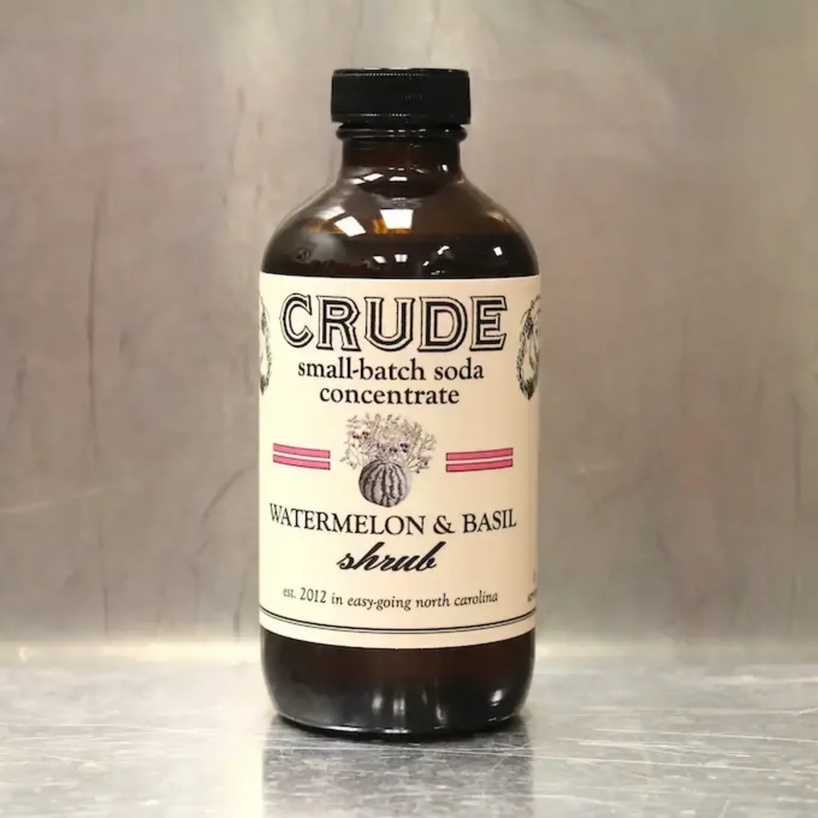 Bitters 8oz Watermelon + Basil Shrub DECO Raleigh
