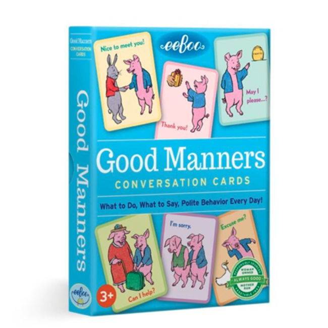 Conversation Cards Good Manners