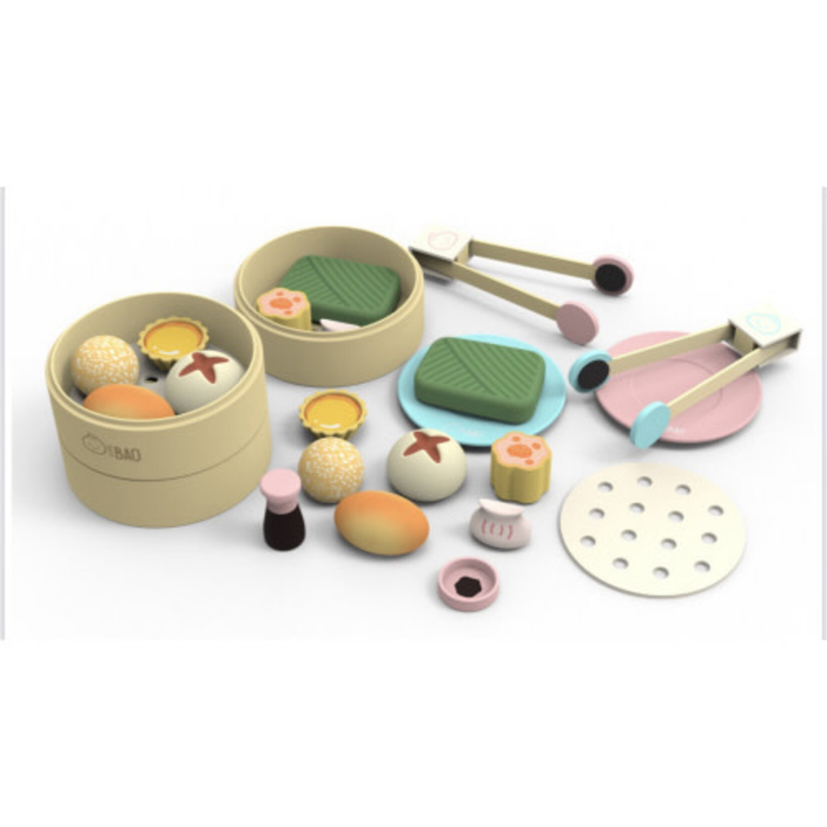 Bitty Bao Wooden Dim Sum Toy Set