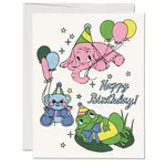 Birthday Animals Birthday Card