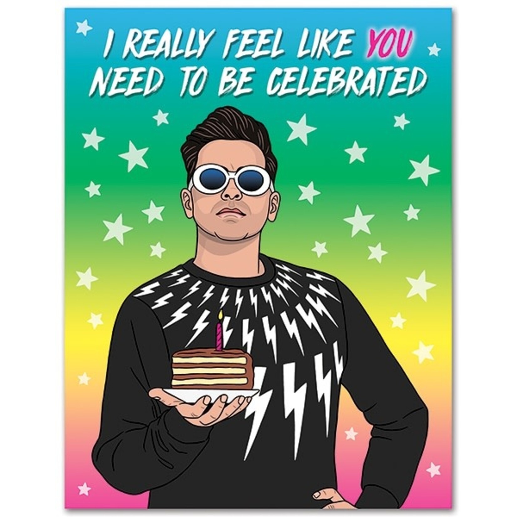 David Happy Birthday Card - DECO Raleigh