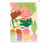 Growing Veggies Birthday Card