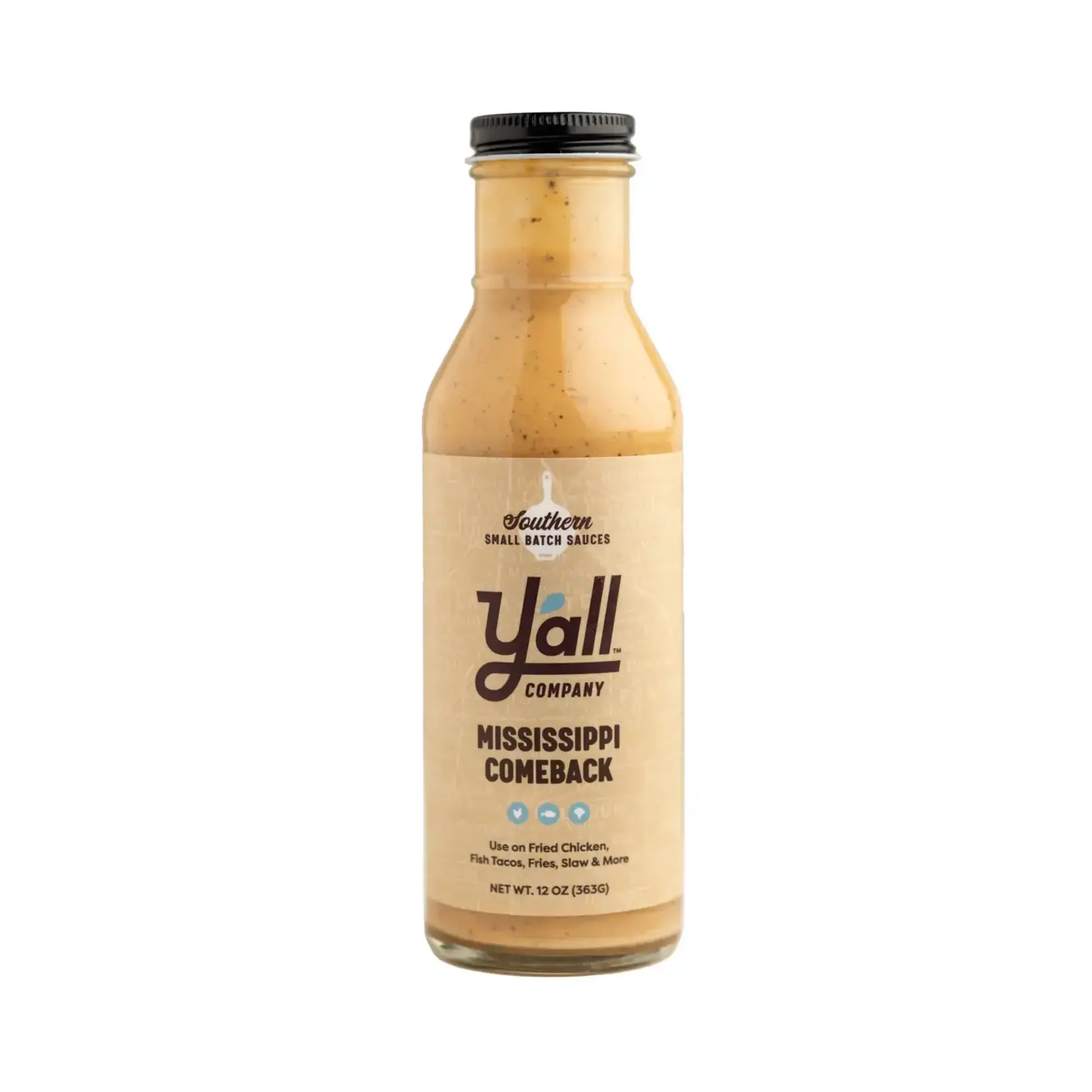 Y'All Company Y'All Mississippi Comeback Sauce 12oz