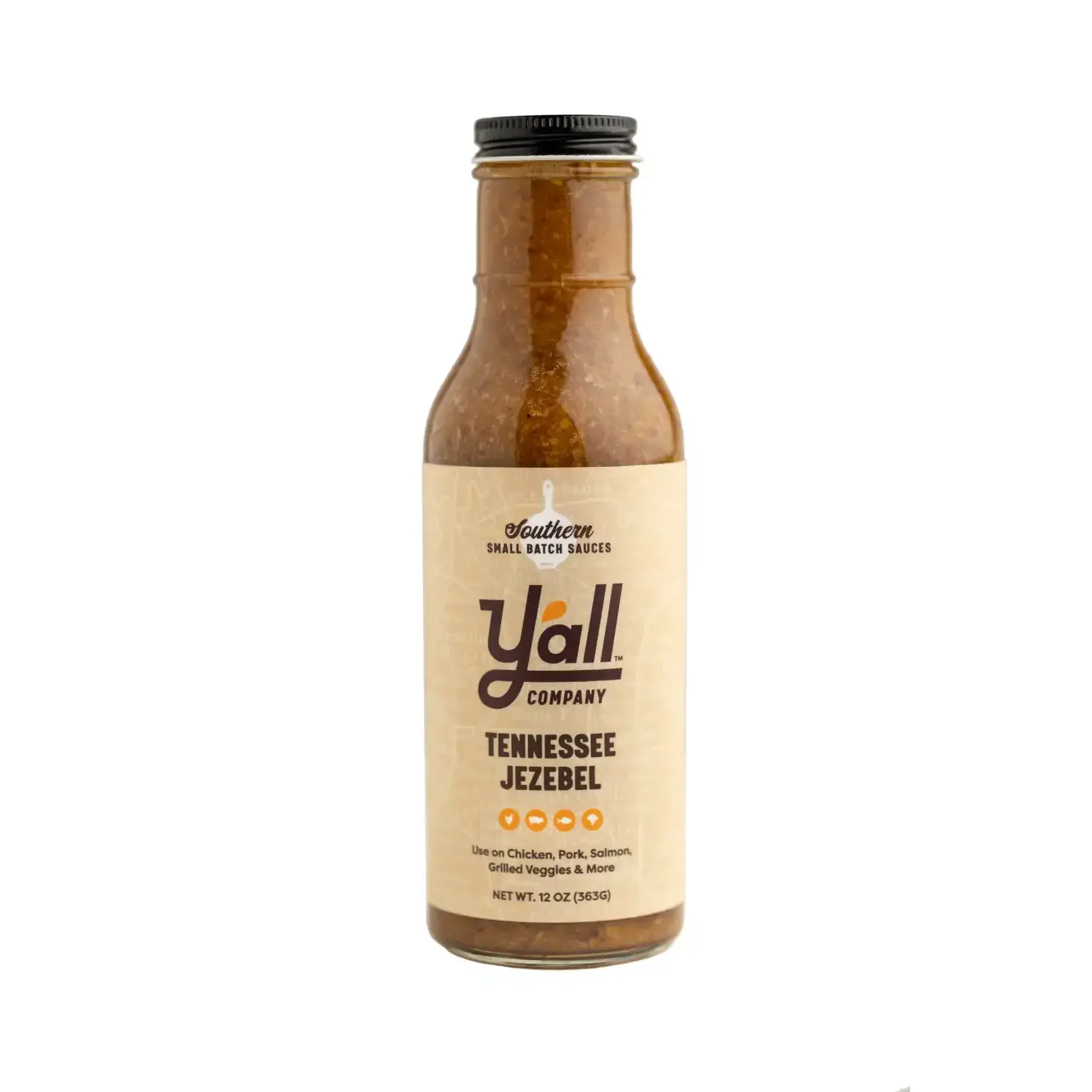 Y'All Company Tennessee Jezebel Sauce 12oz