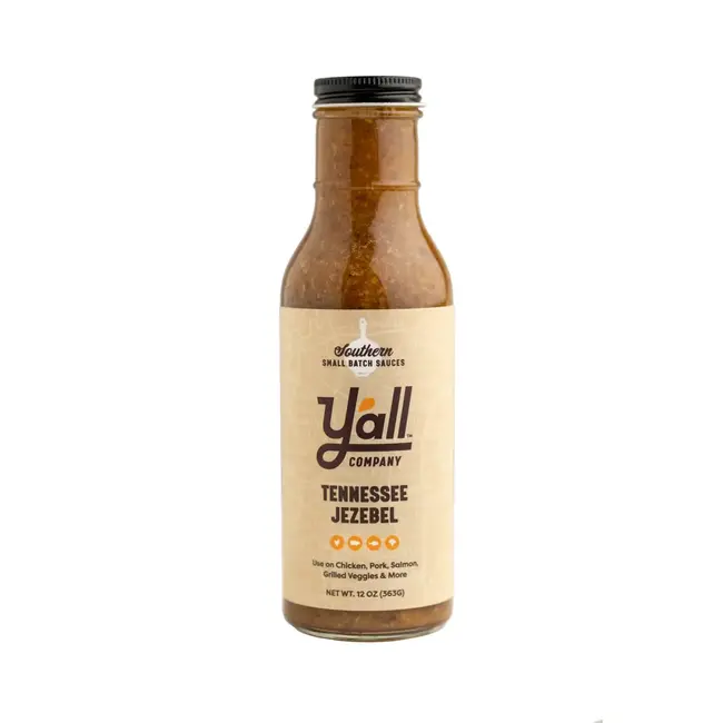 Y'All Company Y'All Tennessee Jezebel Sauce 12oz