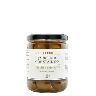 Jack Rudy Vermouth Olives 16oz