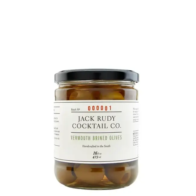 Jack Rudy Vermouth Olives 16oz