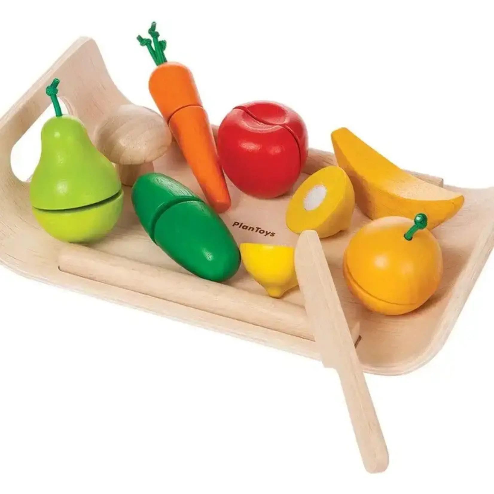 Assorted Fruits + Veggies Play Set