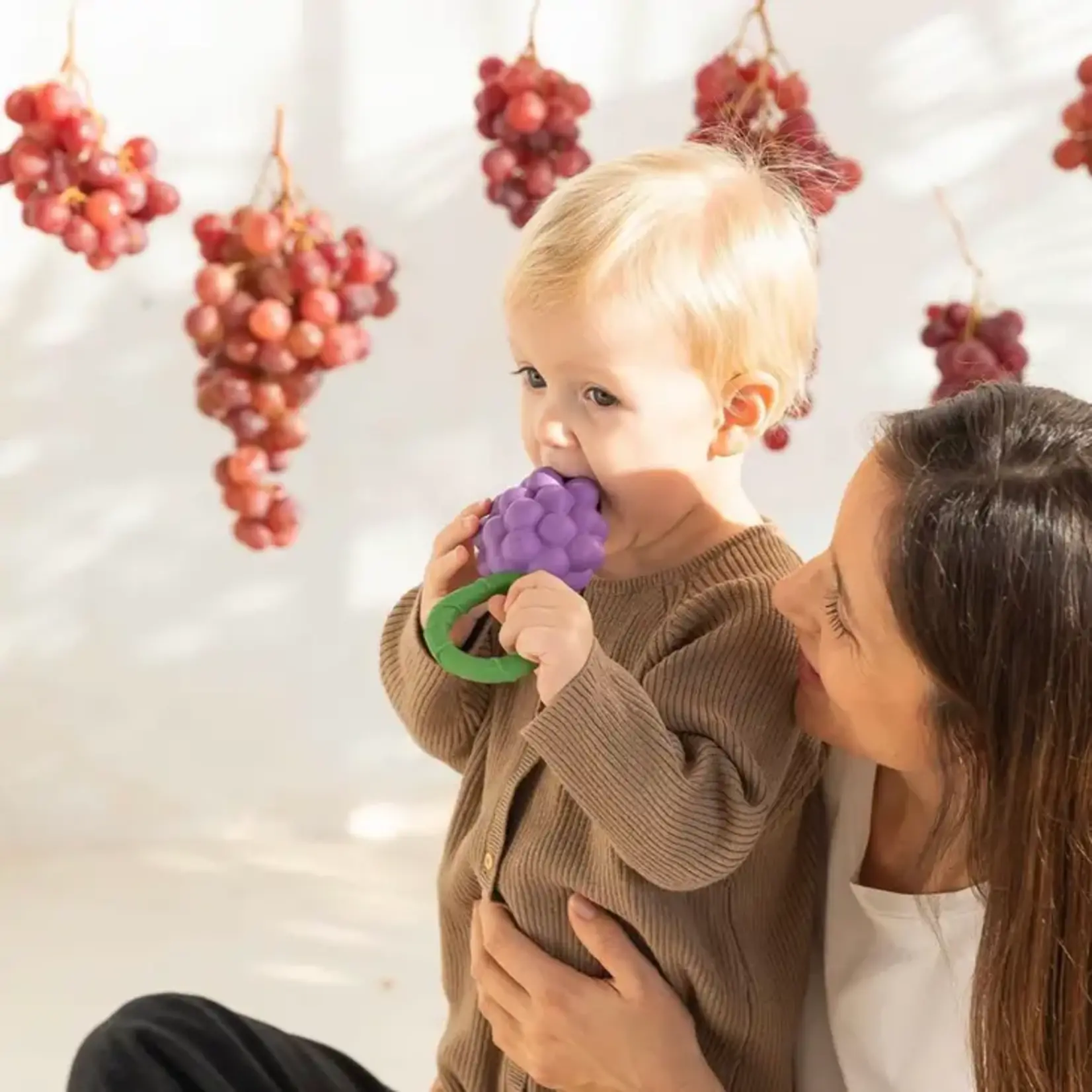 Baby Rattle Toy Grape