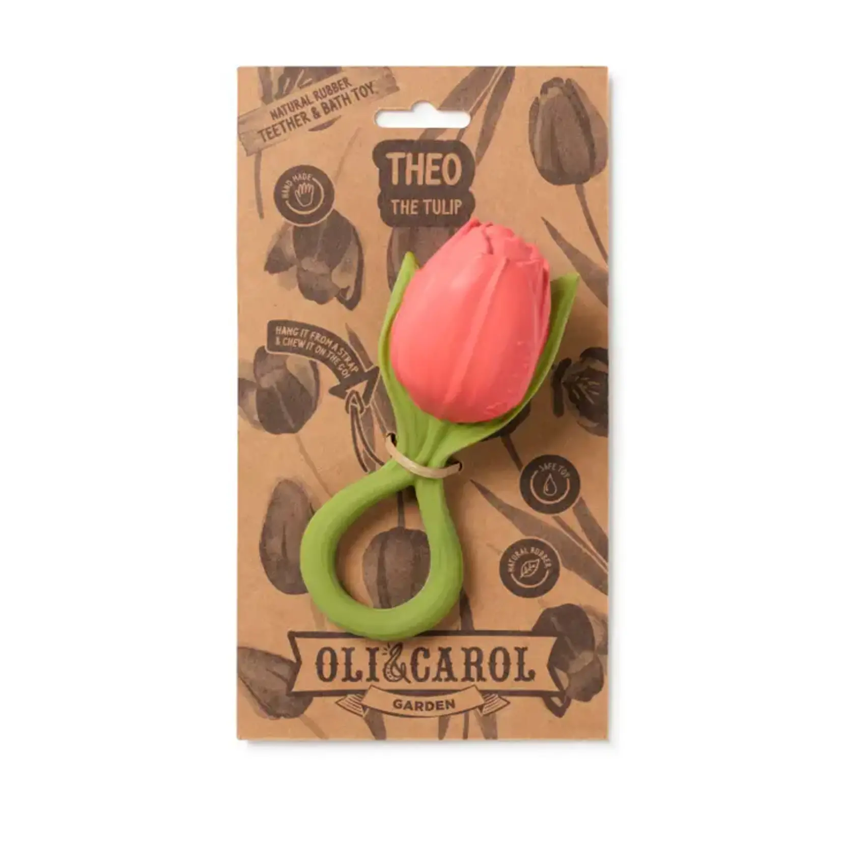 Baby Rattle Toy Theo Tulip