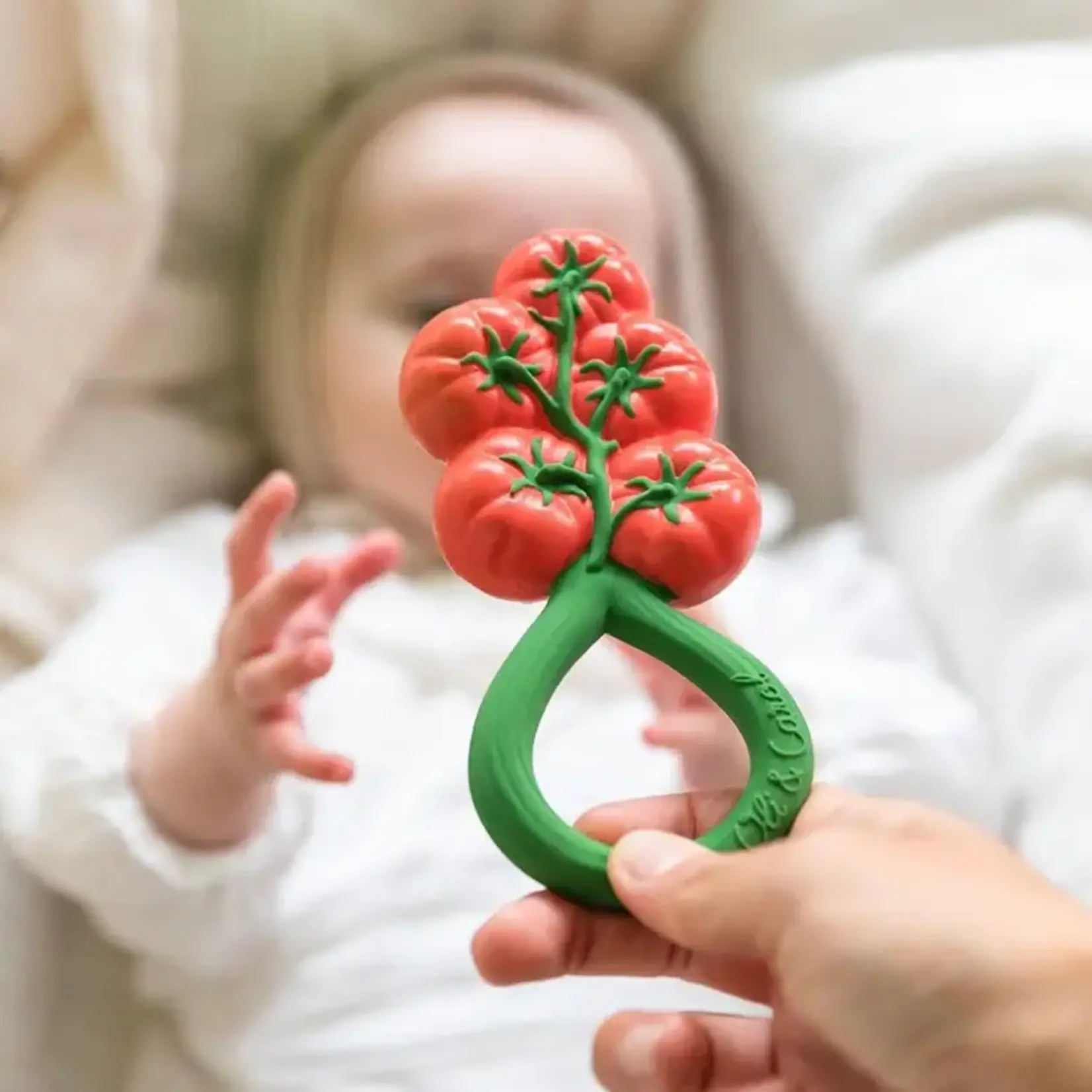 Baby Rattle Toy Tomato