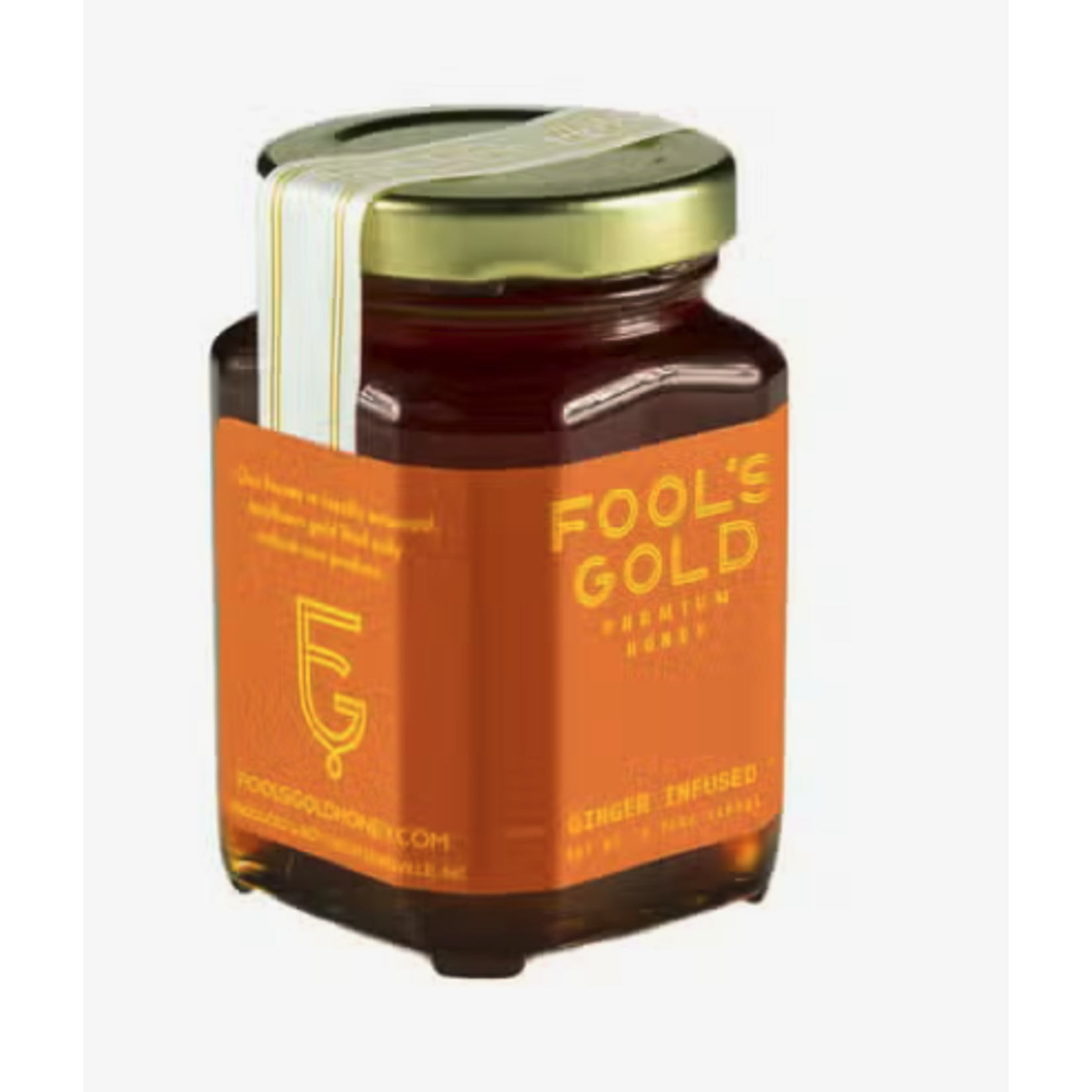 Fool's Gold Honey NC Honey Ginger Infused 5.75 oz