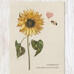 Symbiotic Like Bee & Flowers Card