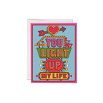 Light Up My Life Love Card