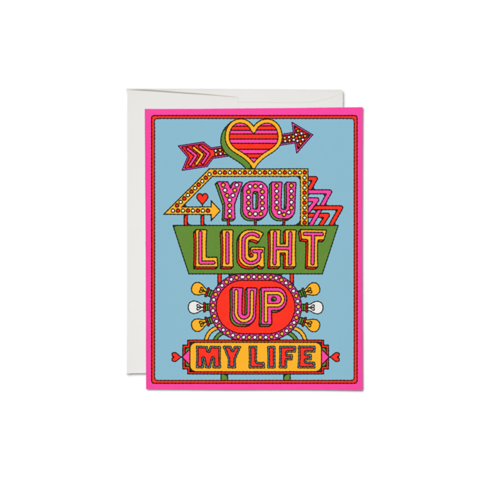 Light Up My Life Love Card