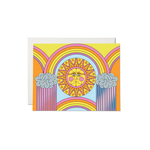 Sun and Rainbows Foil Card