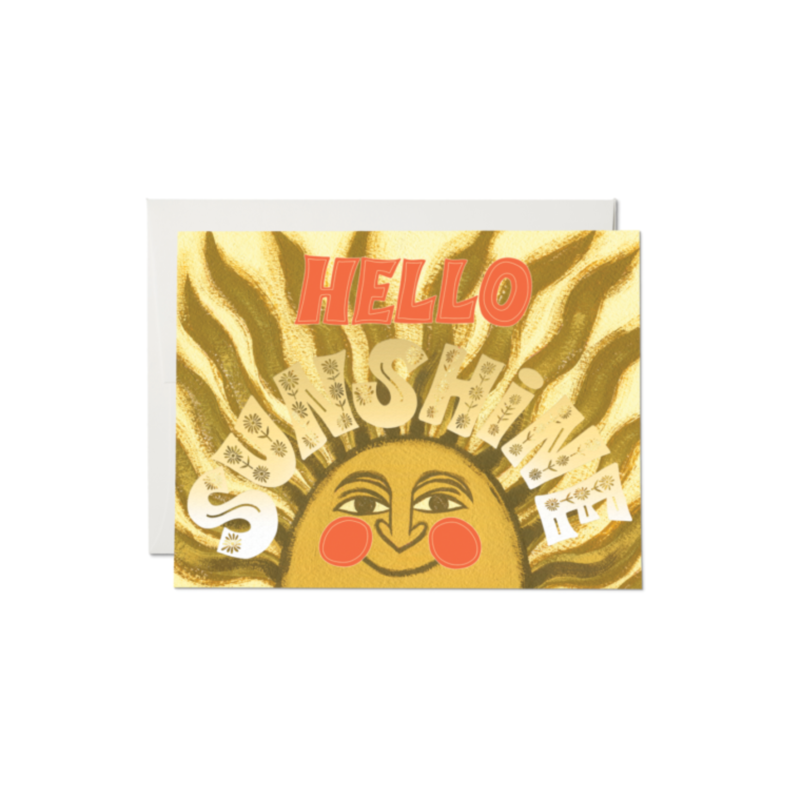 Hello Sunshine Foil Card