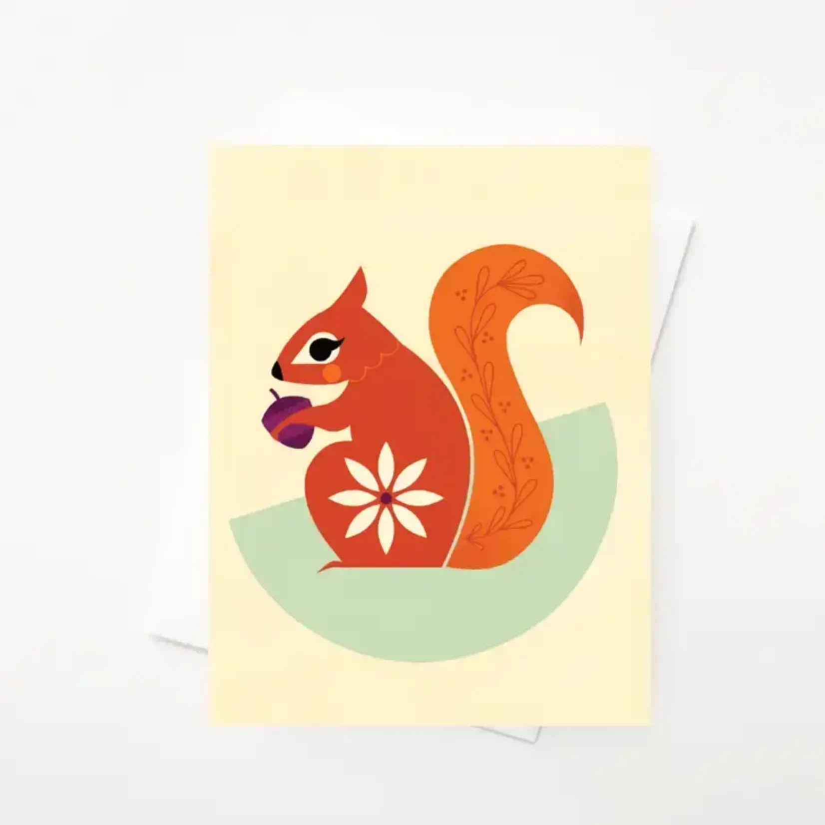 Red Squirrel Card