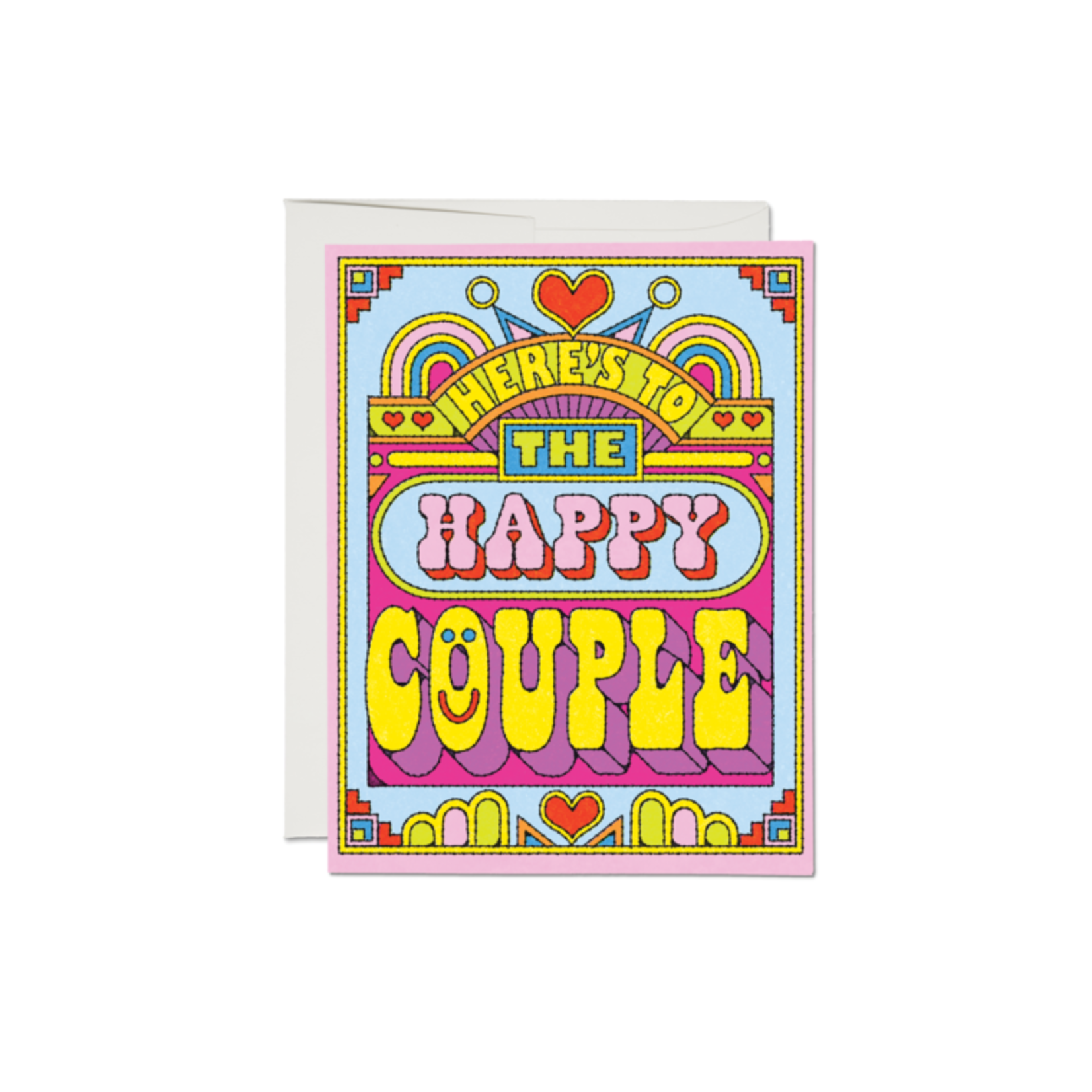 Happy Couple Wedding Card