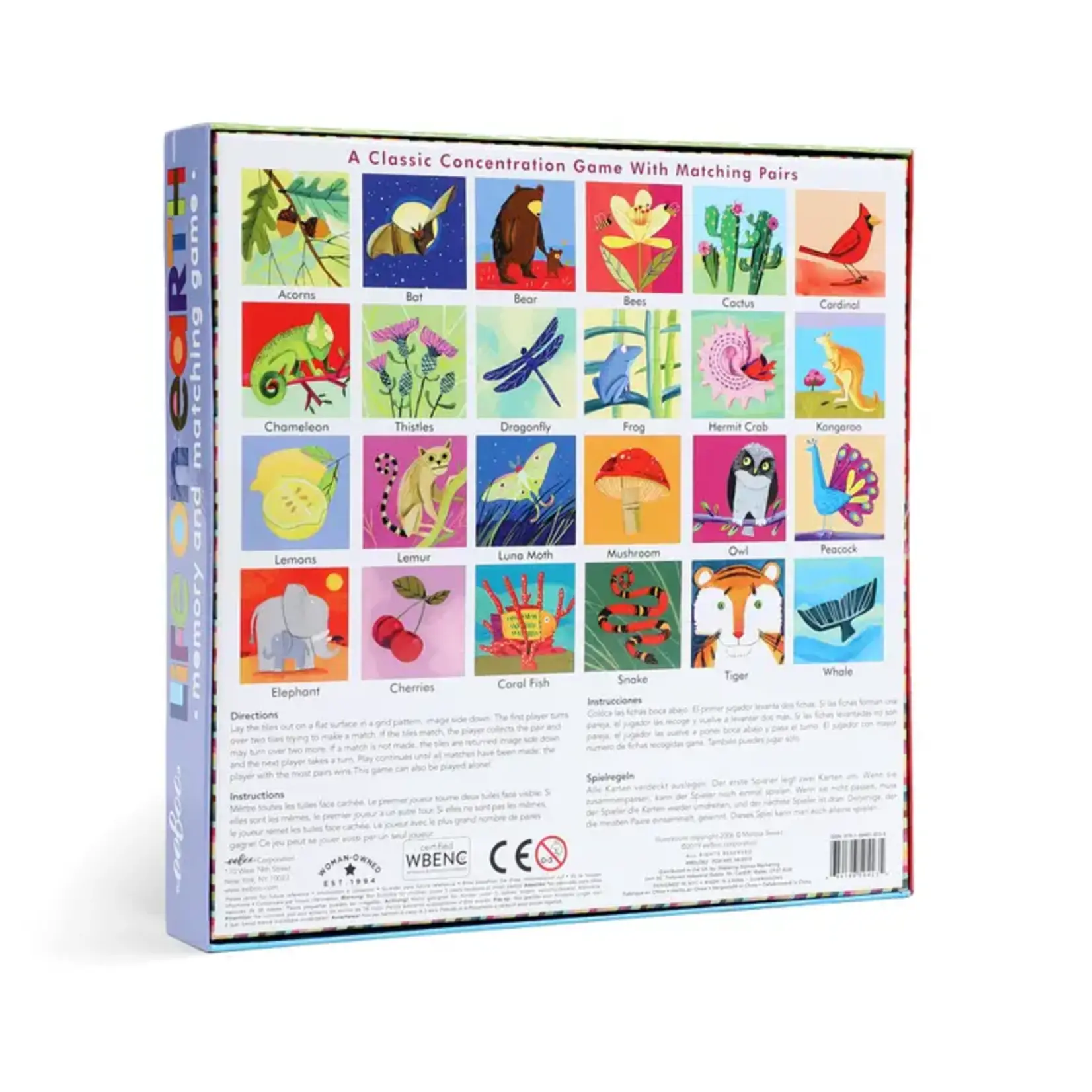 Memory + Matching Game Life on Earth