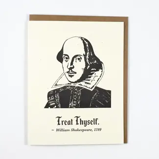 Guttersnipe Press Treat Thyself Card