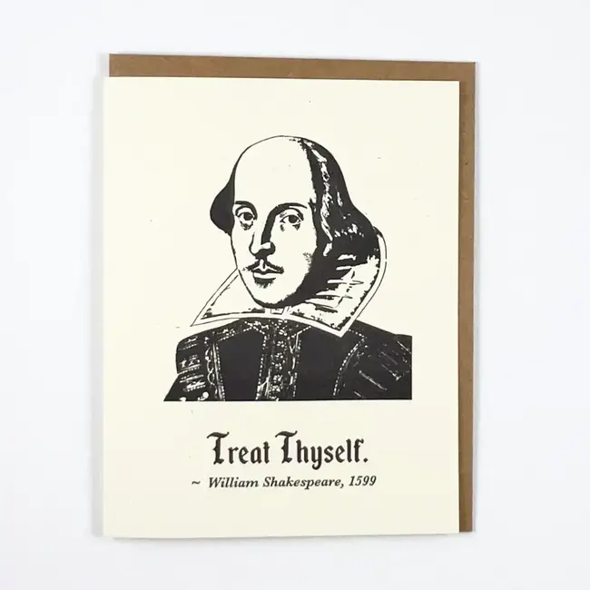 Guttersnipe Press Treat Thyself Card