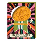 Kicking Cancer's Ass Foil Card
