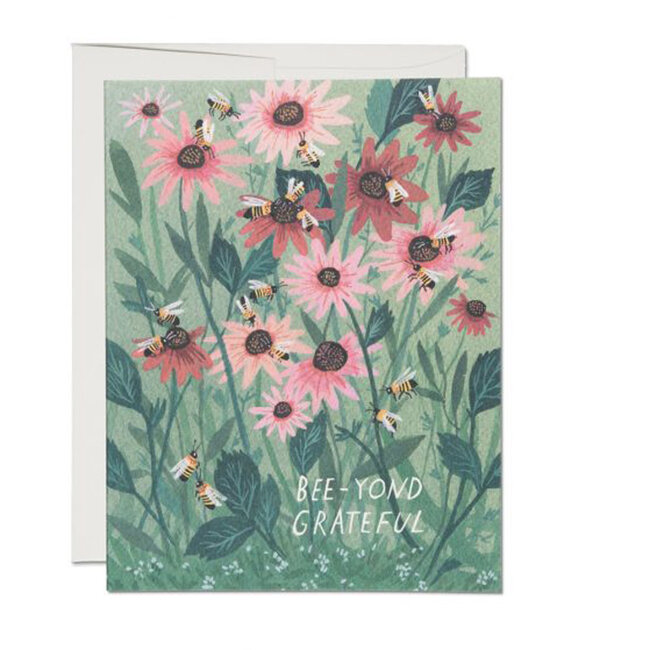 Bee-yond Grateful Card