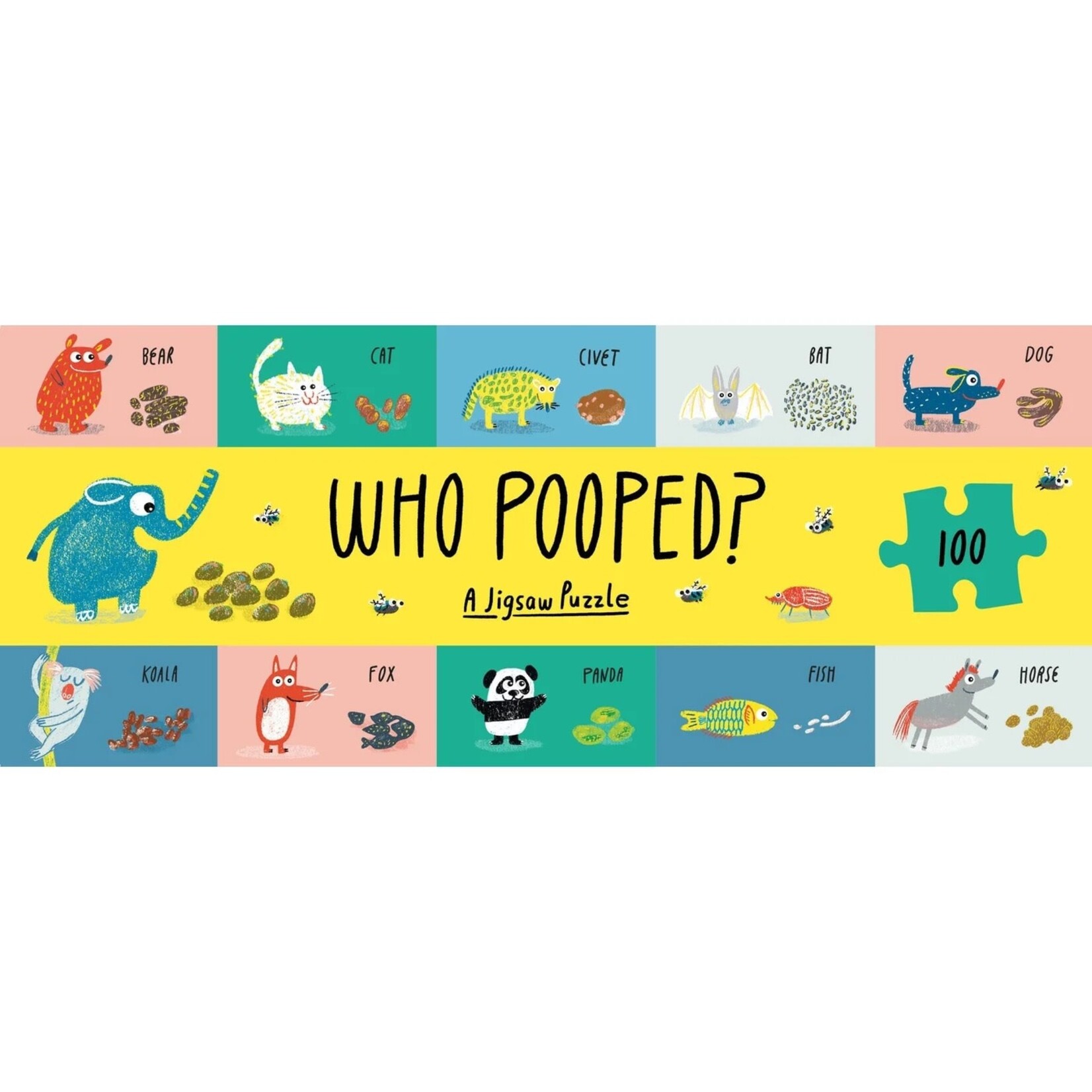Who Pooped Puzzle 100pc