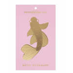 Metal Bookmark Koi Fish