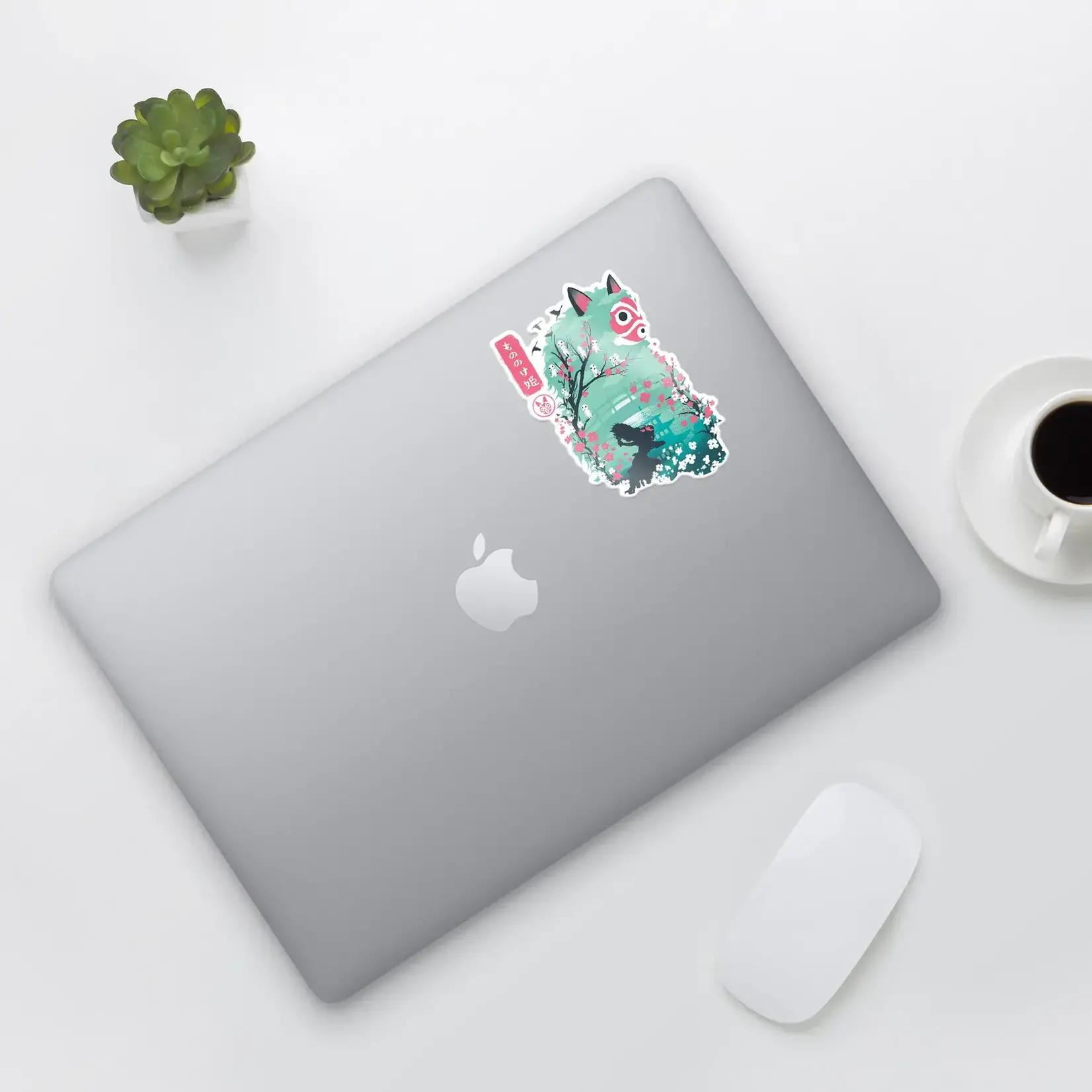 Fuzzy Ink Fuzzy Ink Sticker Princess Mononoke