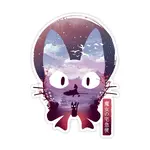 Fuzzy Ink Kiki's Delivery Service Sticker