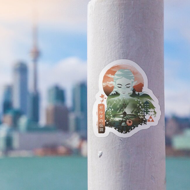 Fuzzy Ink Fuzzy Ink Sticker Zelda