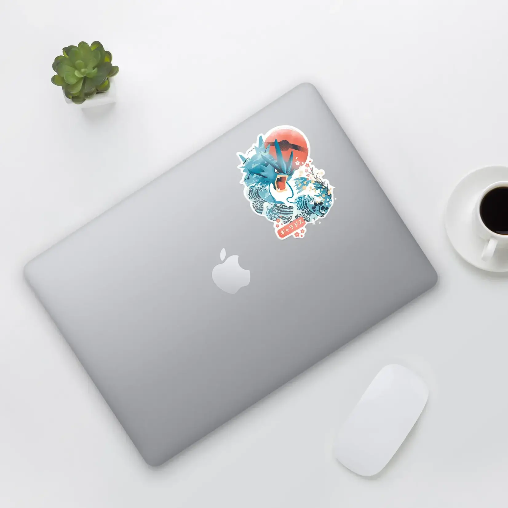 Fuzzy Ink Fuzzy Ink Sticker Gyarados