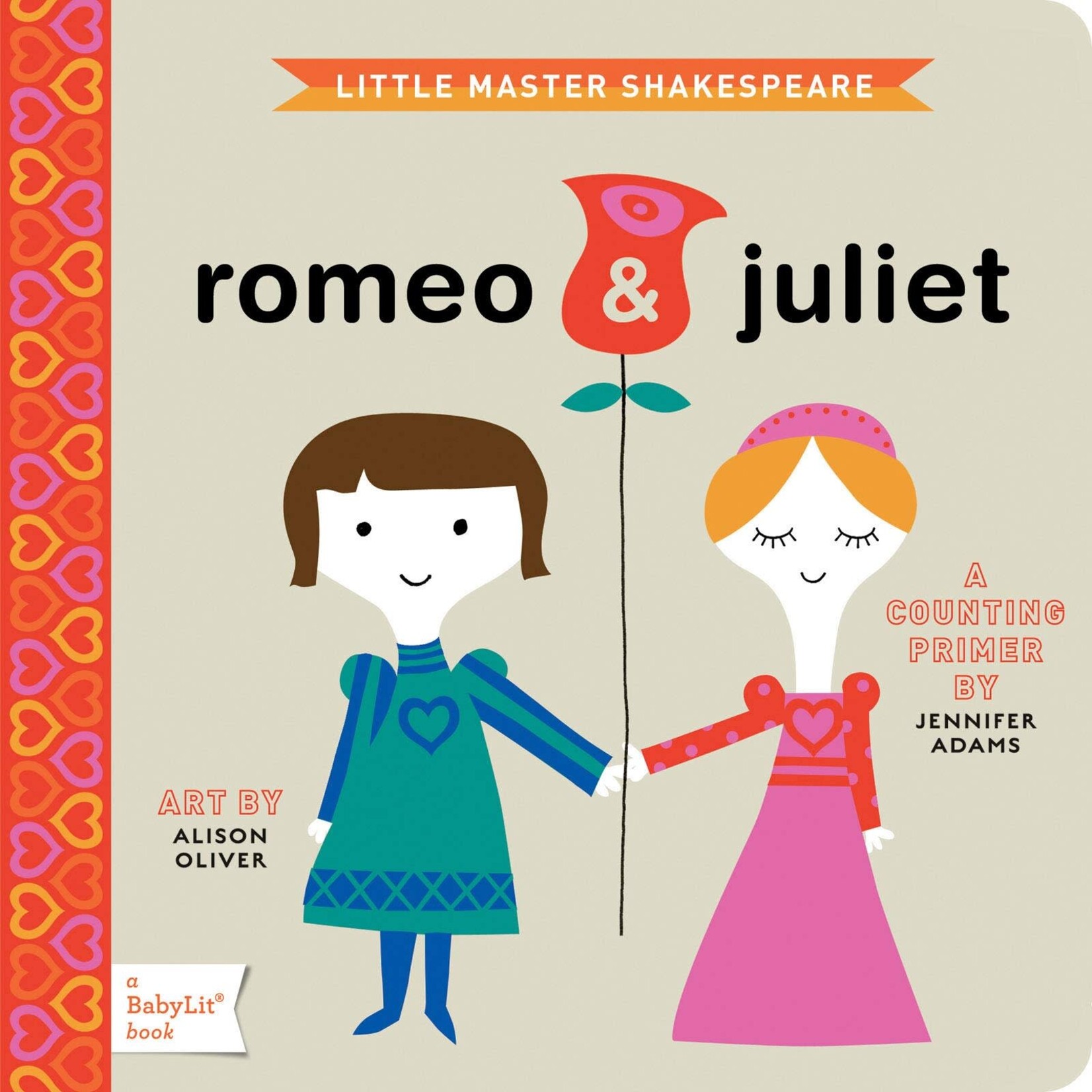 BabyLit Board Book - Romeo + Juliet