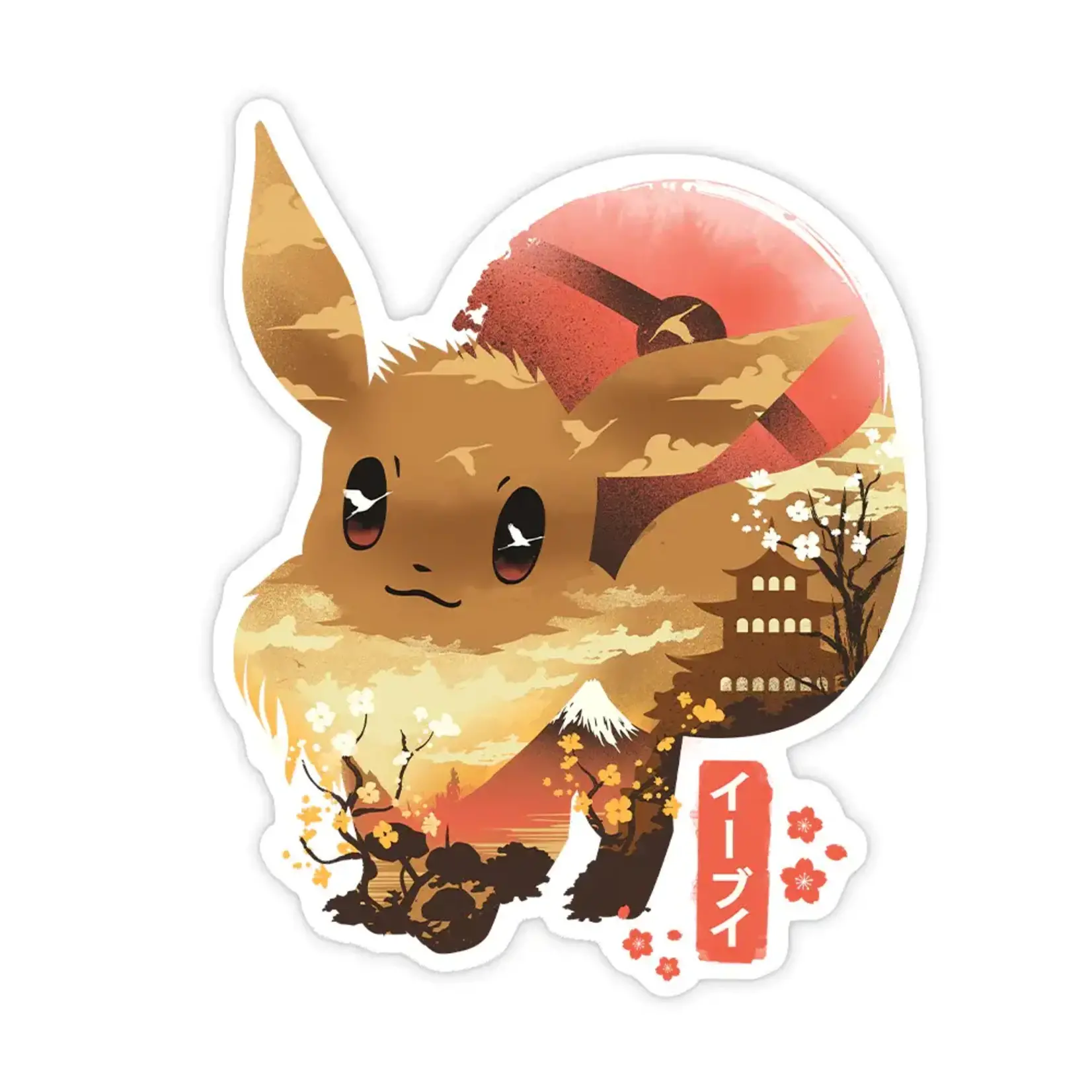 Fuzzy Ink Fuzzy Ink Sticker Eevee