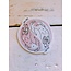 Emily Petrilla Illustrations Balance Dogs Yin Yang Sticker