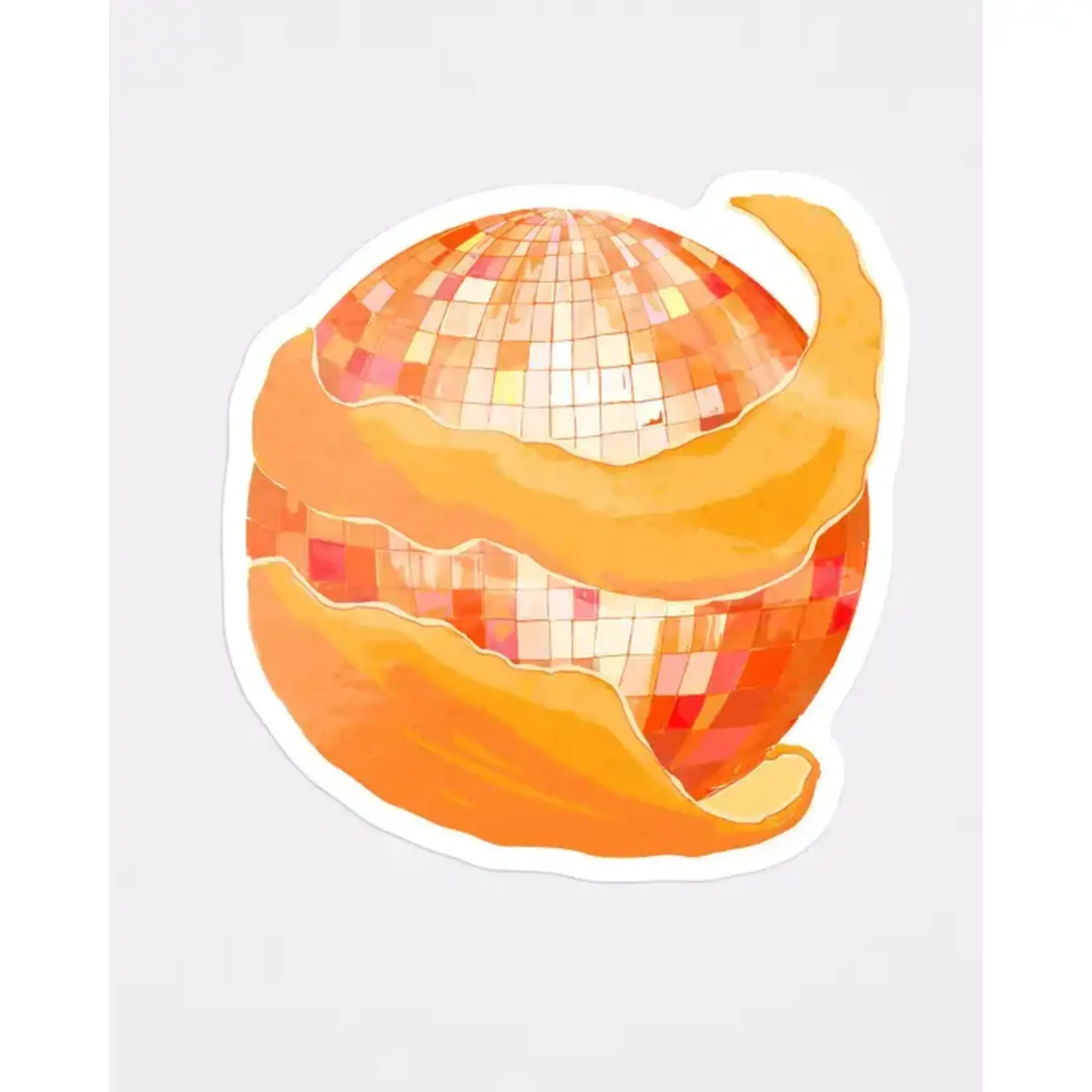One + Only Sticker -  Disco Orange Peel