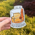 Moonlight Makers Call Me Old Fashioned Sticker