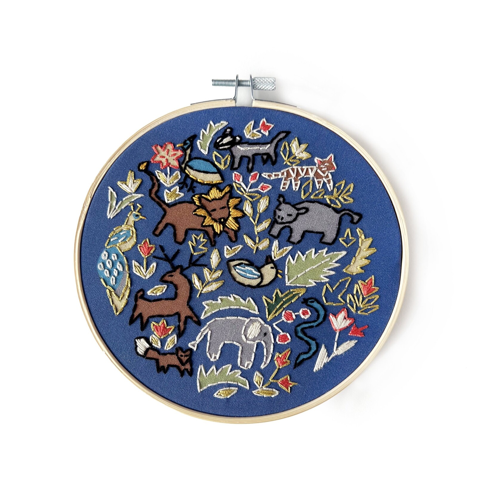 Rikrack Embroidery Kit Wildlife