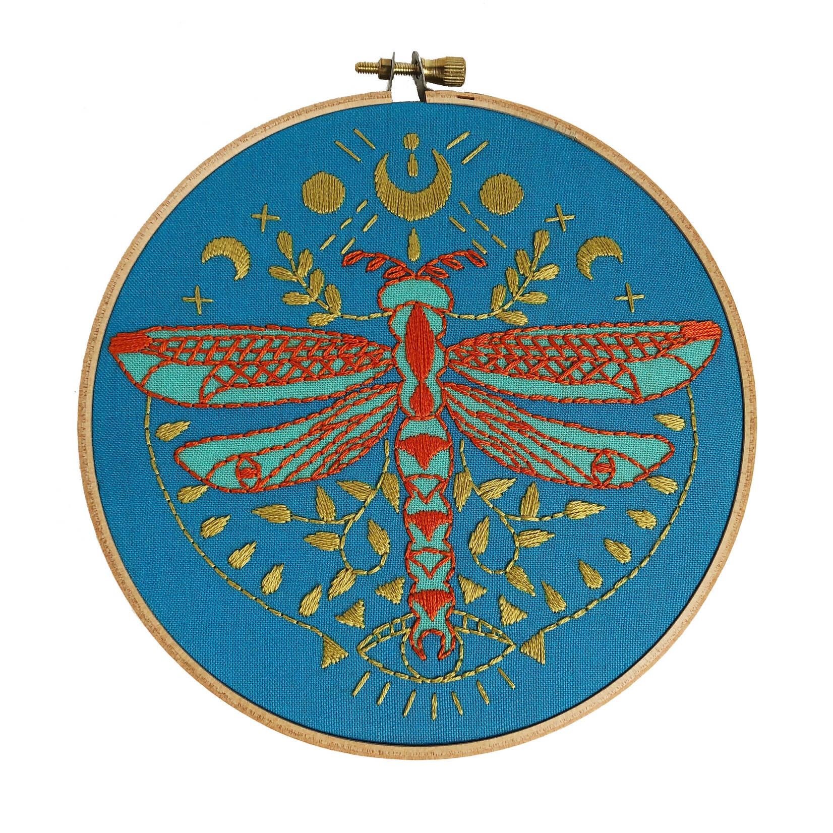 Rikrack Embroidery Kit Mystic Dragonfly