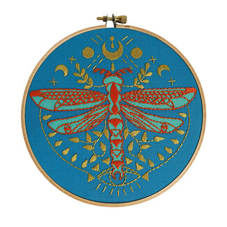 Rikrack Embroidery Kit Mystic Dragonfly