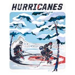 Autumn Cobeland Paintings Carolina Hurricanes Print by Autumn Cobeland