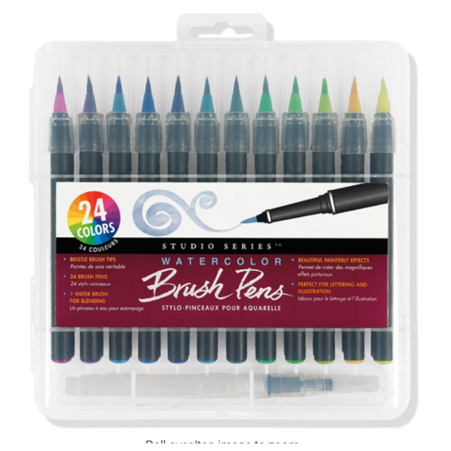 Studio Series Watercolor Brush Pens