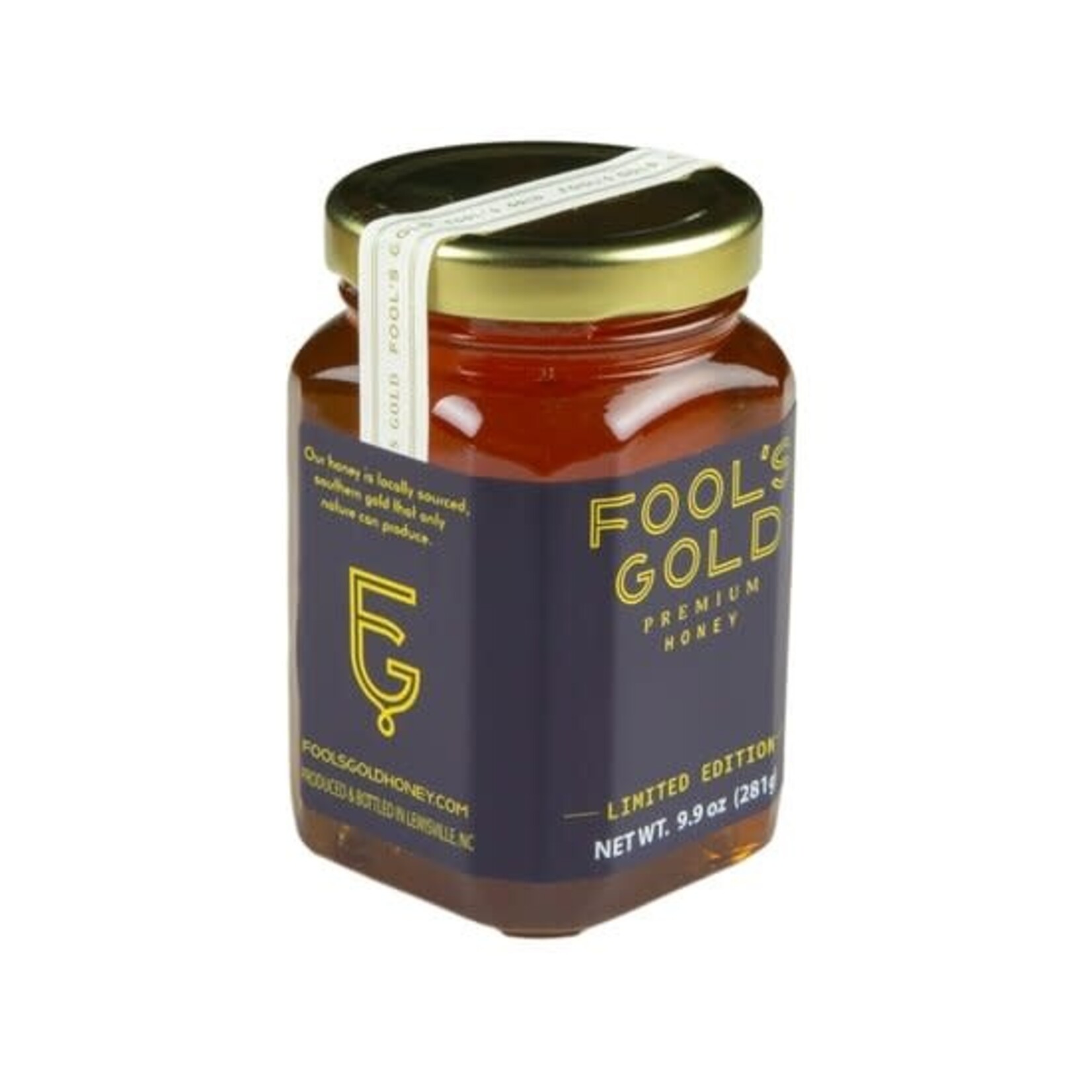 Fool's Gold Honey NC Honey Rum Infused Buckwheat 5.75 oz