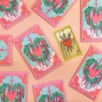 Tarot Garden + Gift Seed Packet Love Lies Bleeding
